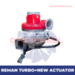 REBUILT 4309076RX CUMMINS ISX HE500VG/HE561VE TURBO DIESEL - $2500.00 + $600.00 CORE DEPOSIT - NEW CALIBRATED ACTUATOR INCLUDED <b style="color: #28367e;">(Offer $2,250 + $600 Core)</b>