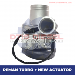 REBUILT VOLVO D16D/EPA04 TURBO #85142150 HE500VG/HE551VE – $3,200.00+$600.00 CORE DEPOSIT – NEW CALIBRATED ACTUATOR INCLUDED