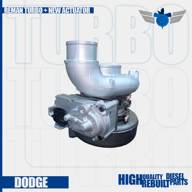 6.7 REBUILT TURBO DIESEL #4309355RX (2013-2018) HE300VG/HE351VE - $2500.00+$600.00 CORE DEPOSIT - NEW CALIBRATED ACTUATOR INCLUDED