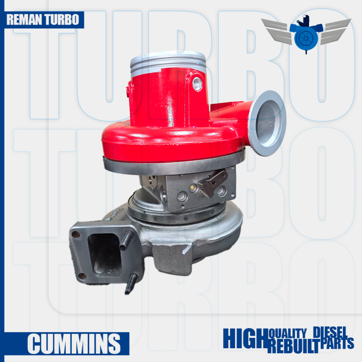 REBUILT 4309076RX CUMMINS ISX HE500VG/HE561VE TURBO DIESEL - $1400.00 + $600.00 CORE DEPOSIT - CALIBRATED ACTUATOR NOT INCLUDED <b style="color: #254188;">(Offer $1,260 + $600 Core)</b>