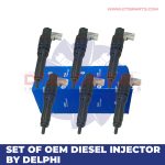 1972591 OEM by DELPHI MX13 & MX10 – 6 Injector Set – $4500.00+$1,200.00 Core Charge Free Shipping in all orders