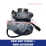 NEW DAP VOLVO D13F/EPA07 #85140458 TURBO HE400VG/HE451VE – $3,200.00+$600.00 CORE DEPOSIT – NEW CALIBRATED ACTUATOR INCLUDED