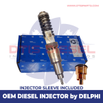 85000416 REMAN BY DELPHI DIESEL INJECTOR SLEEVE INCLUDED D12D 465 HP – $500.00+$100.00 Core Charge Free Shipping in all orders