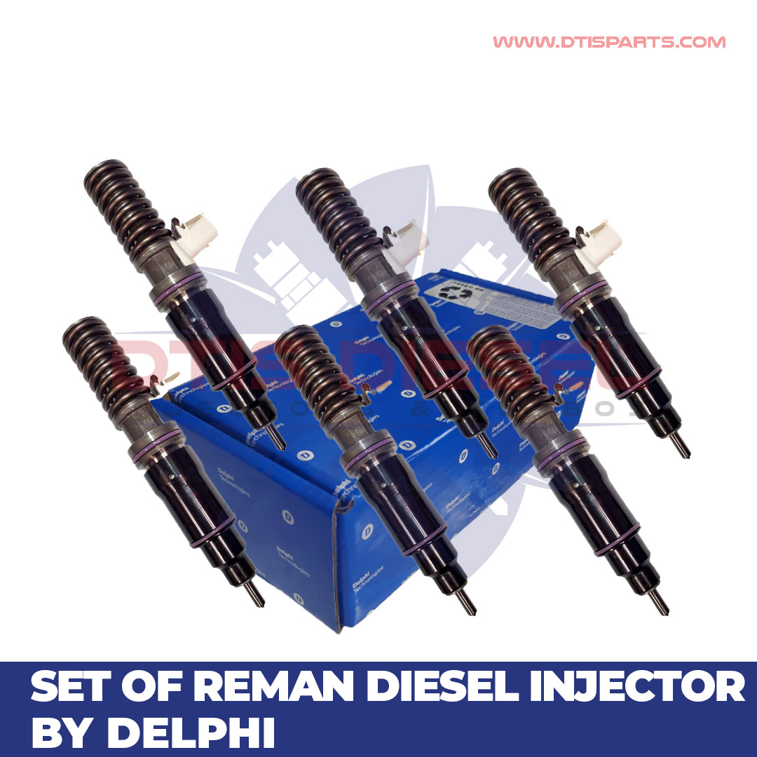 14.0-box EX631018 (14.0) – Set of REMAN injectors by Delphi- $3,480.00+$1,200.00 Core Charge Free Shipping in all orders - Image 1