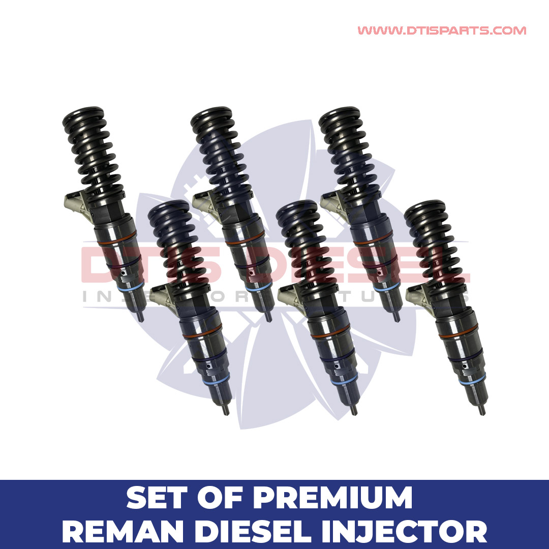 14.0l 0414703003 (14.0) – SET OF PREMIUM REMAN DIESEL INJECTORS – 6 Injectors Set – $1,200.00 + $1,200.00 Core Free Shipping in all orders - Image 1