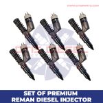 10R0957 (3406E) – Set of Premium Reman Diesel Injectors – 6 Injectors Set – $1,500.00 + $1,200.00 Core Free Shipping in all orders