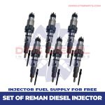 0986435503 (2003-2004 1/2) – 6 Injectors FUEL SUPPLY INCLUDED– $1,500.00 + $600.00 Core Free Shipping in all orders