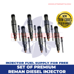 5579419 (ISX 15) – SET OF PREMIUM REMAN DIESEL INJECTORS – 6 Injectors Set Injector Fuel Supply included for Free – $2,700.00 + $600.00 Core Free Shipping in all orders