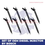 0986435433 (2015-2019) 6.7 BOSCH NEW – 8 Injectors Set – $2,800.00 + $800.00 Core Free Shipping in all orders