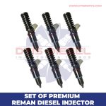 10R6162 (C-13) – SET OF PREMIUM REMAN DIESEL INJECTORS – 6 Injectors Set – $1,500.00 + $1,200.00 Core Free Shipping in all orders