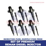 5579413 (ISL Marine) SET OF PREMIUM REMAN DIESEL INJECTORS – 6 Injectors Set FUEL SUPPLY INCLUDED – $2,850.00 + $900.00 Core Free Shipping in all orders