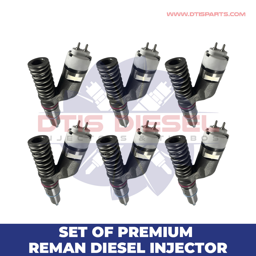 c11c13 10R1305 (C-11/C-13) – Set of Premium Reman Diesel Injectors – 6 Injectors Set – $1,200.00 + $900.00 Core Free Shipping in all orders - Image 1