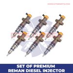 10R7221 – Set of Premium Reman Diesel Injectors – 6 Injectors Set – $1,800.00 + $1,200.00 Core Free Shipping in all orders