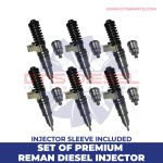 85142311 D11H EPA10/0BD13 – SET OF PREMIUM REMAN DIESEL INJECTORS – 6 Injectors Set Injector Sleeve included – $1,500.00 + $600.00 Core Free Shipping in all orders