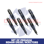 20R5079 – Set of Premium Reman Diesel Injectors – 6 Injectors Set – $1,800.00 + $1,200.00 Core Free Shipping in all orders