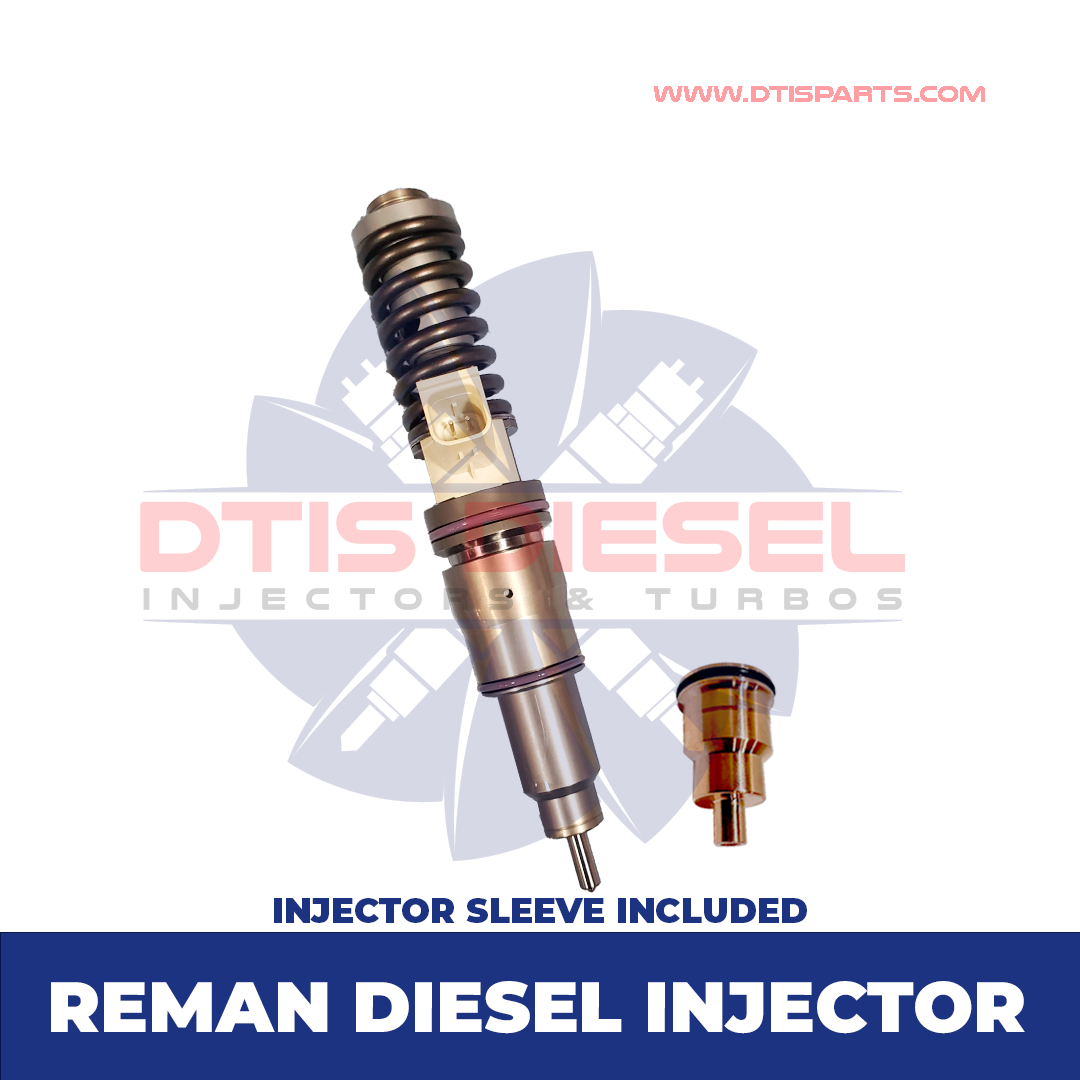 D12 21379944 (PENTA Marine) – REMAN DIESEL INJECTOR (Injector Sleeve Included) – $250.00+$100.00 Core Charge Free Shipping in all orders - Image 1